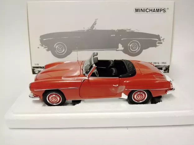 Minichamps Mercedes Sl-class 190sl w121 Spider 1955 1:18 100037032