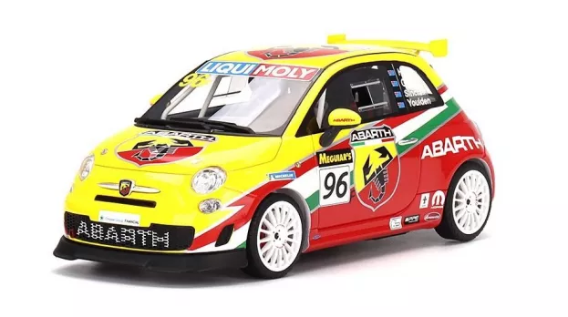 Truescale Fiat 500 Abarth 595 Team Abarth Motortsport N 96 Winner F Class 12h Bathurst 2014 P.gover G.hede M.sinclair L.youlder 1:18 TS0454