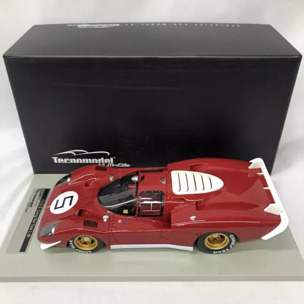 Tecnomodel Ferrari 512s Long Tail N 5 Test 24h Le Mans 1970 Jacky Ickx Peter Schetty Ignazio Giunti 1:18 TM18-04i