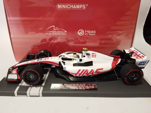 Minichamps Haas F1 Vf-22 Team Haas N 47 Bahrain Gp 2022 Mick Schumacher 1:18 117220147