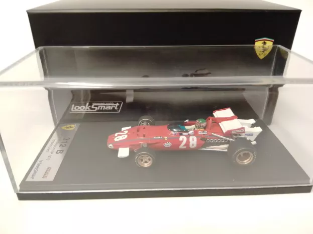 Looksmart Ferrari F1 312b N 28 4th Belgium Gp 1970 Ignazio Giusti 1:43 LSRC099