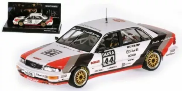 Minichamps Audi V8 Team Sms N 44 Dtm 1990 Hans Joachim Stuck 1:43 444901444