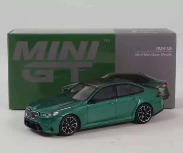 Mini GT Bmw 5-series M5 g90 Isle Of Man 2024 1:64 MGT01086-L