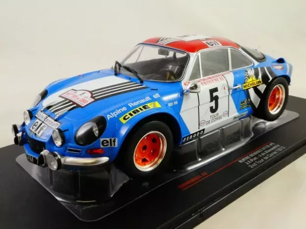IXO Models Renault A110 Alpine N 5 Rally Tour De Corse 1973 J.f.piot J.de Alexandris 1:18 18RMC062C