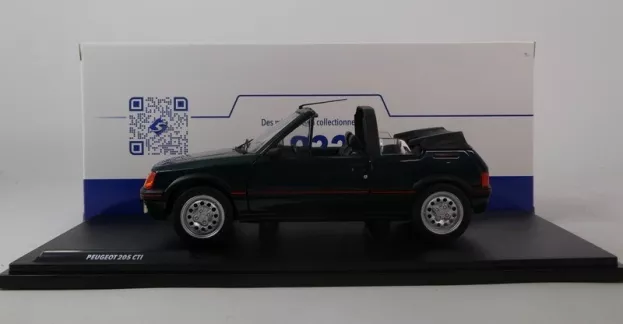 Solido Peugeot 205 Cti Mki gti 1.6 Cabriolet 1986 1:18 1806204