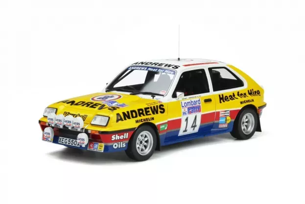 Ottomobile Vauxhall Chevette Hsr 2300 Gr.b night Version N 14 5th Rally Rac Lombard 1983 R.brookes M.broad 1:18 OT370