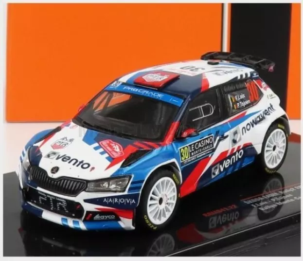 IXO Models Skoda Fabia Rally2 Evo N 30 Rally Montecarlo 2022 F.loix P.tsjoen 1:43 RAM841