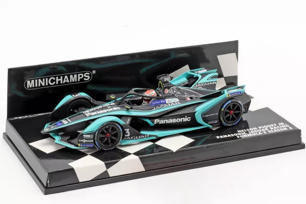 Minichamps Jaguar Formula-e I-type 3team Panasonic Jaguar Racing N 3 Season 2018-2019 N.piquet Jr. 1:43 414180003