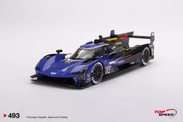 Truescale Cadillac V-series R 5.5l V8 Team Cadillac Racing N 02 24h Daytona 2023 E.bamber A.lynn R.westbrook 1:18 TS0493