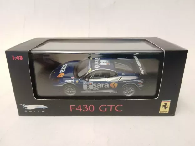 Hot Wheels Ferrari F430 Gtc N 8 Italian Champion 2007 1:43 P9952