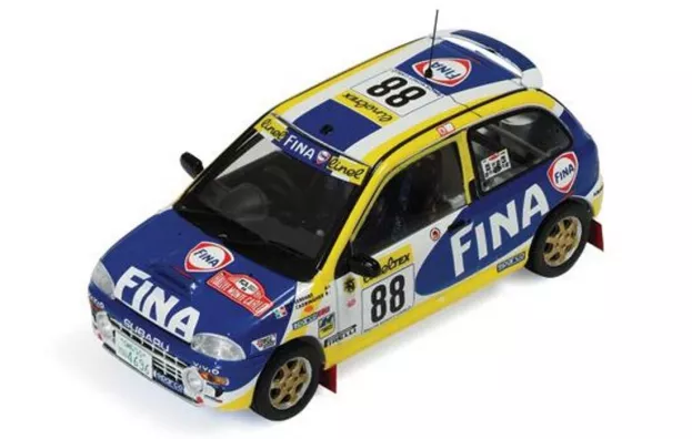 IXO Models Subaru Vivio Rx-r Fina N 88 Rally Montecarlo 1999 G.cadringher 1:43 RAM531
