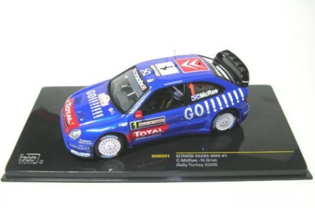 IXO Models Citroen Xsara Wrc N 1 Rally Of Turkey 2006 C.mcrae N.grist 1:43 RAM251