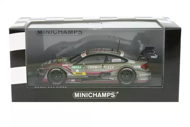 Minichamps Bmw 4-series M4 Team Rbm N 4 Season Dtm 2014 J.hand 1:43 410142404