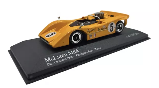 Minichamps Mclaren M8a N 5 Winner Can-am 1968 Denny Hulme 1:43 530684305