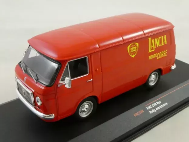 IXO Models Fiat 238 Furgone Van 1s Rally Assistance Lancia Reparto Corse 1971 1:43 RAC320