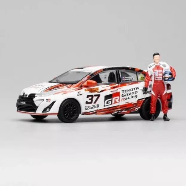 Pop Race Toyota Vios Gr Team Toyota Gazzo Racing N 37 1000km Sepang 2022 Tengku Djan 1:64 PR640007