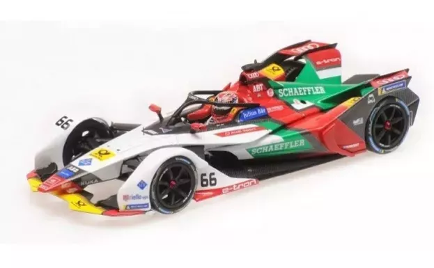 Minichamps Audi Formula-e Fe05 E-tron Team Audi Sport Abt Schaeffler N 66 Season 2018-2019 D.abt 1:43 414180066