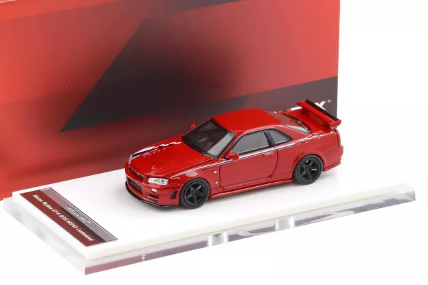 Motorhelix Nissan Skyline Gt-r r34 Coupe Nismo Costumized 1999 1:64 M63420