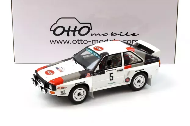 Ottomobile Audi Quattro Sport night Version N 5 Rally Olympus 1986 John Buffum Neil Wilson 1:18 OT1159