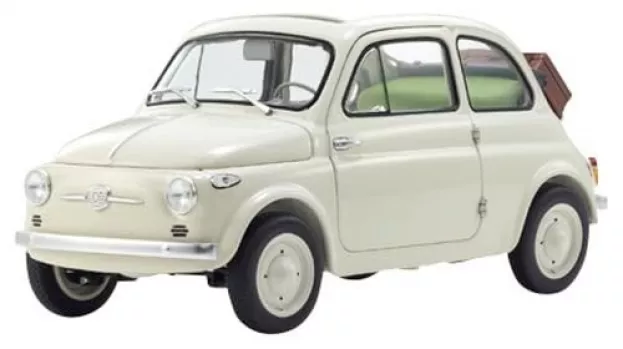 Kyosho Fiat Nuova 500 Open Roof 1957 1:18 08966WA