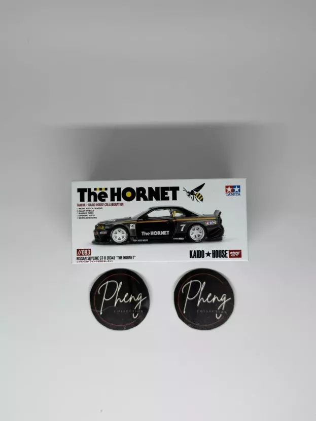 Mini-GT Nissan Skyline Gt-r r34 Nismo Z-tune 2007 7 Kaido House The Hornet 1999 1:64 KHMG093