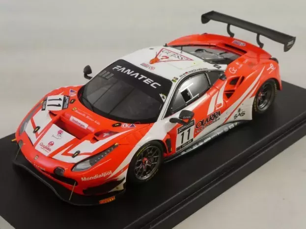 Looksmart Ferrari 488 Gt3 Evo Team Kessel Racing N 11 24h Spa 2021 D.fumanelli G.roda T.kohmann 1:43 LSRC108