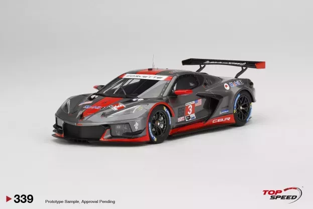 Truescale Chevrolet C8.r 5.5l V8 Team Corvette Racing N 3 12h Sebring 2021 1:18 TS0339