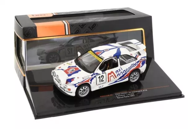 IXO Models Ford Escort Rs Cosworth night Version N 12 Rally Barum 1996 V.blahna I.hruby 1:43 RAC415B.22