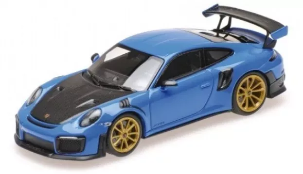 Minichamps Porsche 911 991-2 Gt2 Rs Coupe 2018 Golden Wheels 1:18 155068302