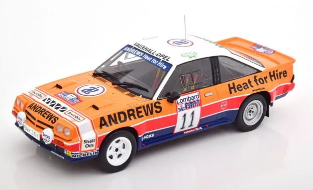 IXO Models Opel Manta 400 N 11 Rally Rac Lombard 1985 R.brookes M.broad 1:18 18RMC099.20