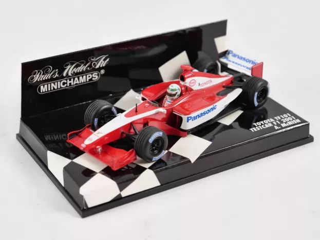 Minichamps Toyota F1 Tf101 Testcar 2001 A.mcnish 1:43 400010225