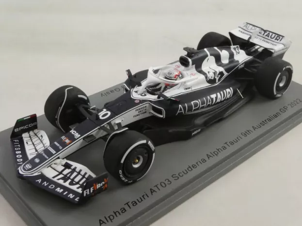Spark Alpha Tauri F1 At03 Honda Team Alpha Tauri N 10 Australian Gp 2022 Pierre Gasly 1:43 S8526
