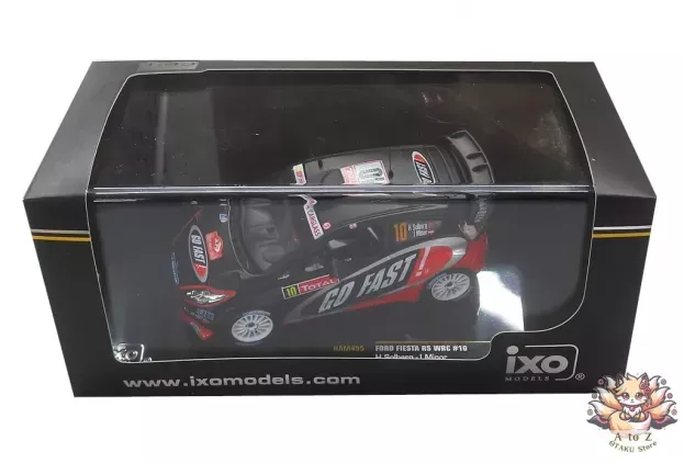 IXO Models Ford Fiesta Wrc Team Go Fast Energy Wrt N 10 13th Rally Montecarlo 2012 H.solberg I.m.petrasko 1:43 RAM495