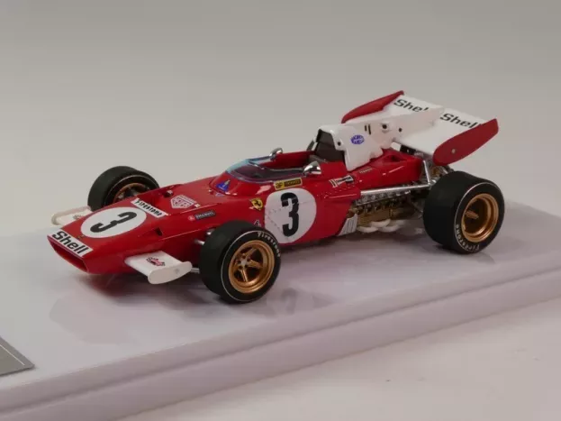 Tecnomodel Ferrari F1 312b2 N 3 Zandvoort Gp 1971 Clay Regazzoni 1:43 TM43-14D