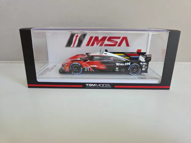 Truescale Cadillac V-lmdh 5.5l V8 Team Whelen Engineering Racing N 31 12h Sebring 2023 Jack Aitken Pipo Derani Alexander Sims 1:43 TSM430727