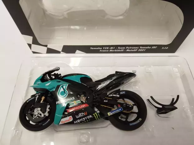 Minichamps Yamaha Yzr-m1 Team Petronas Yamaha Srt N 21 Motogp Season 2021 Franco Morbidelli 1:12 122213021