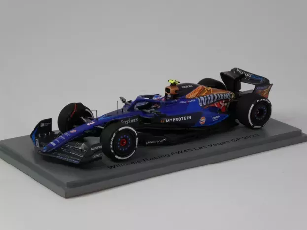 Spark Williams F1 Fw45 Team Williams Racing Gulf N 2 Las Vegas Usa Gp 2023 Logan Sargeant 1:43 S8937
