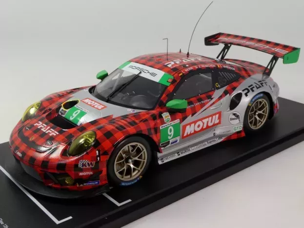 IXO Models Porsche 911 911-2 Gt3 R Team Pfaff Motorsports N 9 Winner Gtd Class 12h Sebring 2021 L.kern Z.robichon L.vanthoor 1:18 LEGT18-23001A
