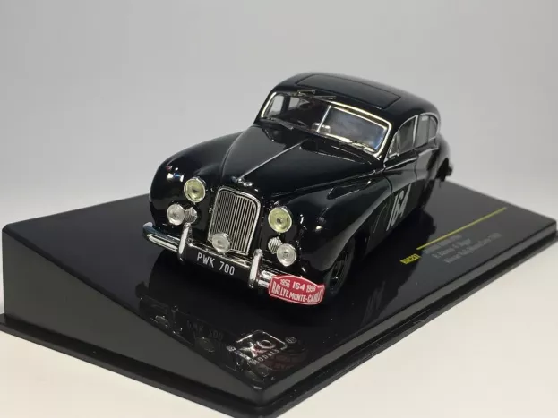 IXO Models Jaguar Mkvii N 164 Rally Montecarlo 1956 R.adams F.biggar 1:43 RAC237