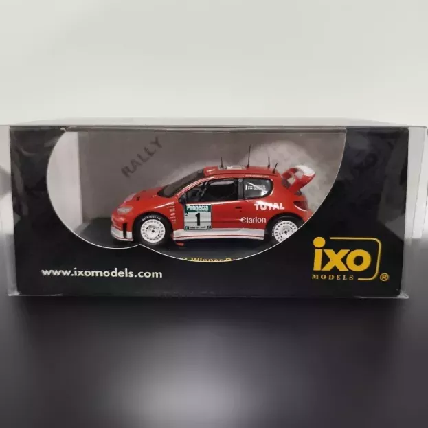 IXO Models Peugeot 206 Wrc N 1 Winner Rally New Zealand 2003 M.gronholm T.rautiainen 1:43 RAM114