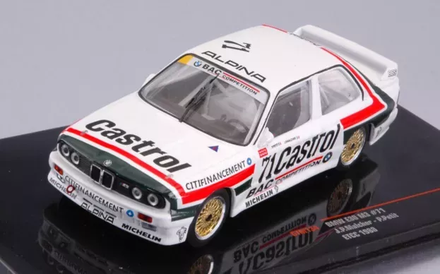 IXO Models Bmw 3-series M3 e30 N 71 Etcc Season 1988 J.p.malcher P.petit 1:43 GTM134
