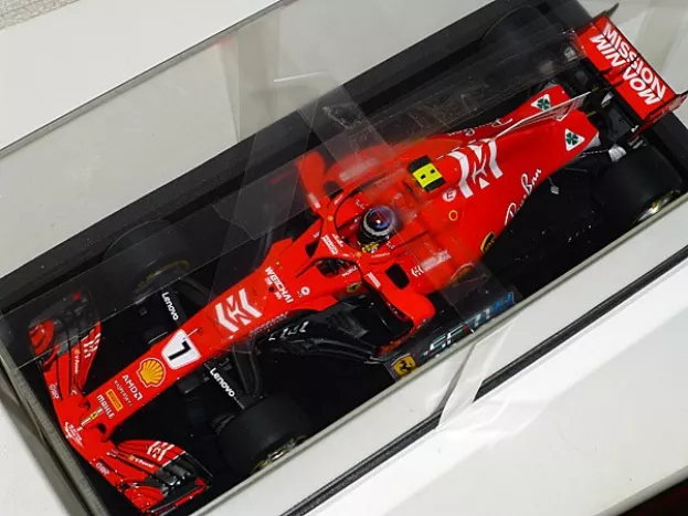 Looksmart Ferrari F1 Sf71h N 7 Winner Usa Gp 2018 Kimi Raikkonen 1:18 LS18F1018