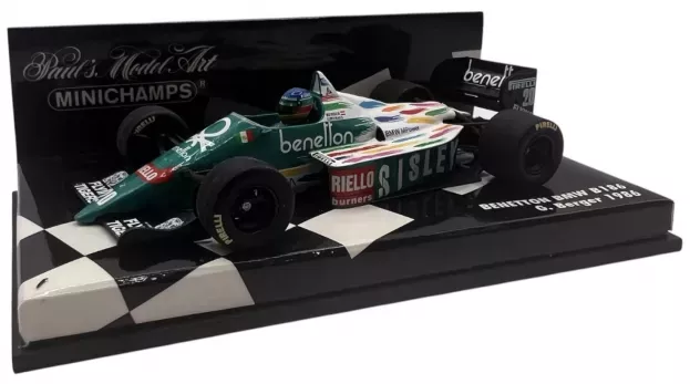Minichamps Benetton F1 Bmw B186 Benetton N 20 Season 1986 G.berger 1:43 430860020