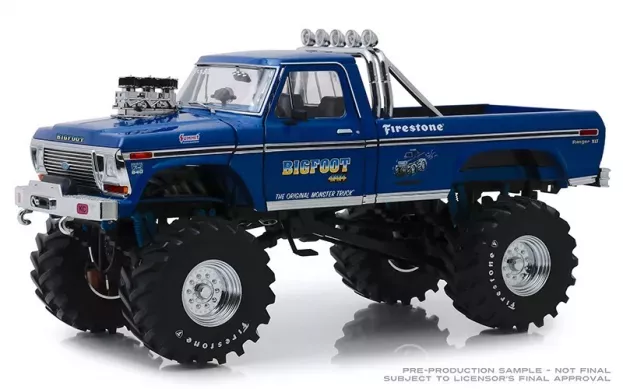 Greenlight Ford F-250 Pick-up Bigfoot Monster Truck 1974 1:18 13537