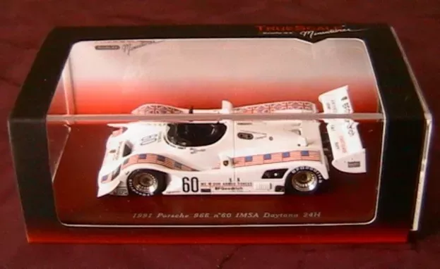 Truescale Porsche 966 N 60 24h Imsa Daytona 1991 Bell Cochran Bell 1:43 TSM114306