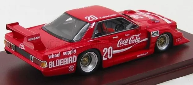 Truescale Nissan Bluebird Silhouette N 20 Gr.5 Coca-cola 1982 H.yanagida 1:43 TSM104314