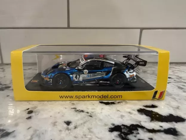 Spark Porsche 911 991 Gt3 R Team Kcmg Racing N 47 5th 24h Spa 2021 N.martin N.tandy L.vanthoor 1:43 SB433