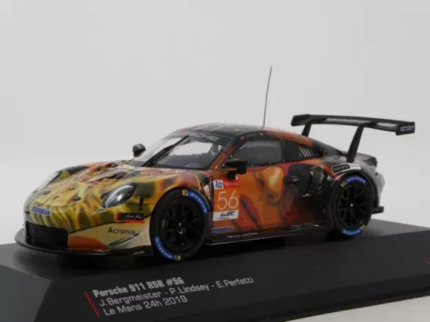 IXO Models Porsche 911 991 Rsr Team Project N 56 Winner Lmgte Am Class 24h Le Mans 2019 J.bergmeister P.lindsey E.perfetti 1:43 LE43063