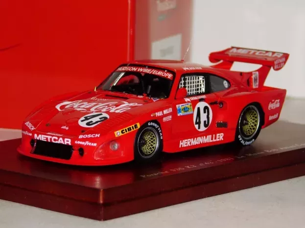 Truescale Porsche 935k3 Coca-cola N 43 24h Le Mans 1981 Bob Akin Craig Siebert Paul Miller 1:43 TSM10432