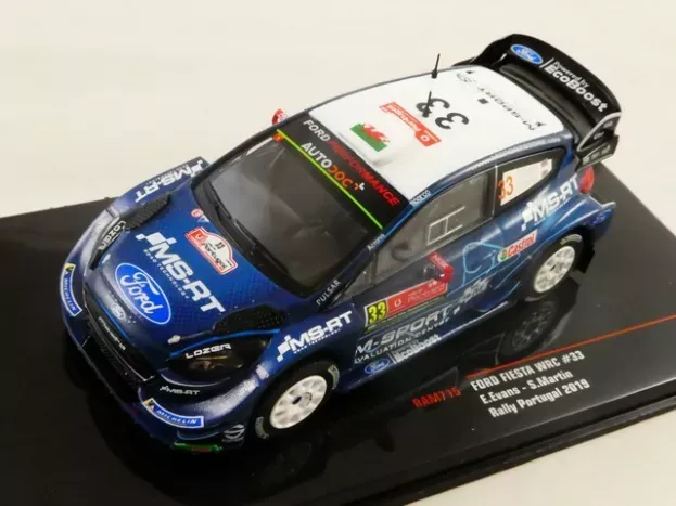 IXO Models Ford Fiesta Rs Wrc Team M-sport Ford Wrt N 33 Rally Portugal 2019 E.evans S.martin 1:43 RAM715